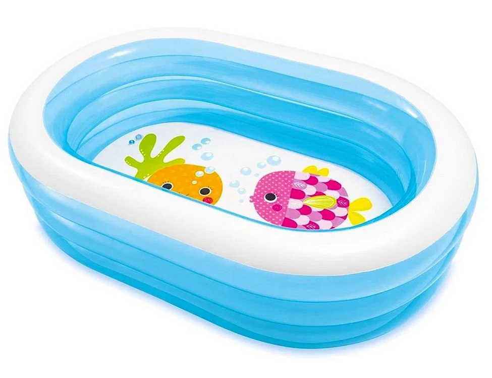 image for Piscina gonflabila Intex Prietenii Marii, 163x107x46 cm (6+ ani) foto