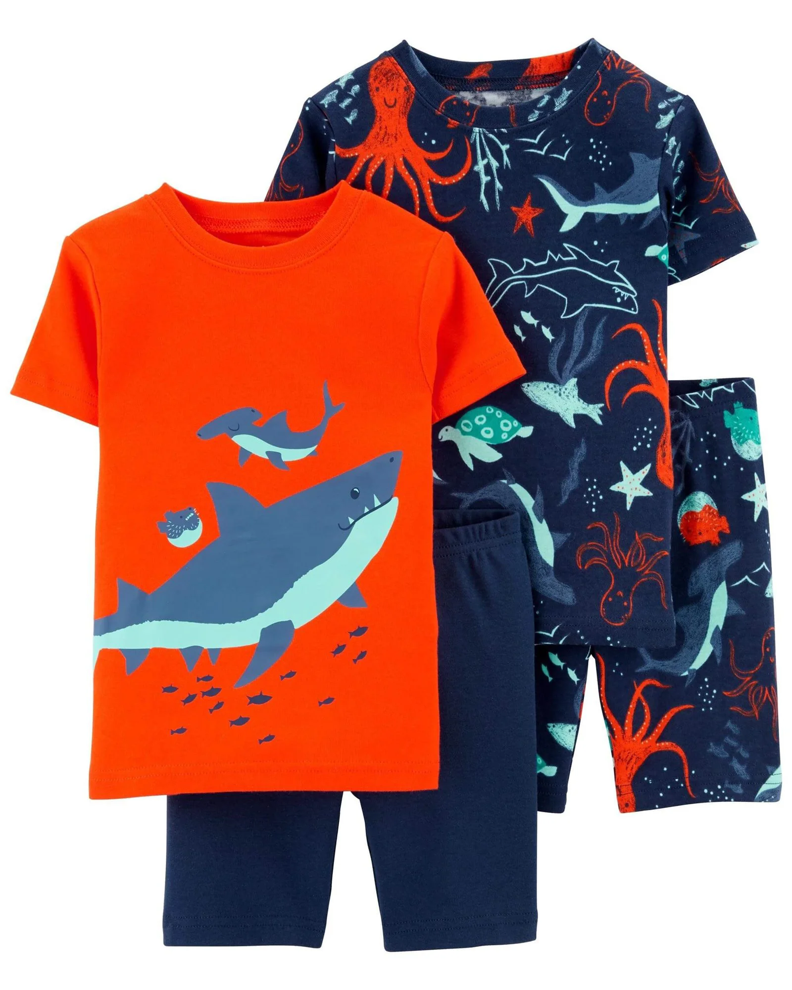 Carter's Set 2 pijamale Rechin foto