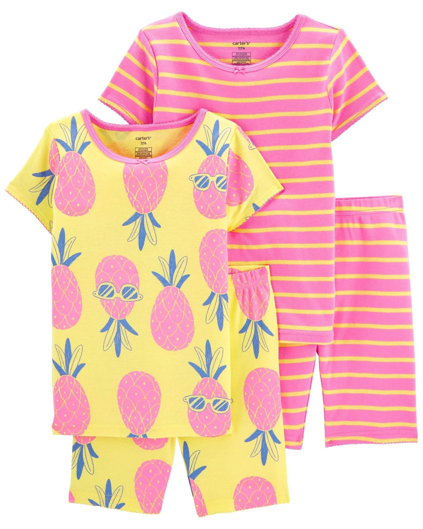 Carter's Set 2 pijamale Ananas