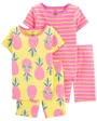 Carter's Set 2 pijamale Ananas