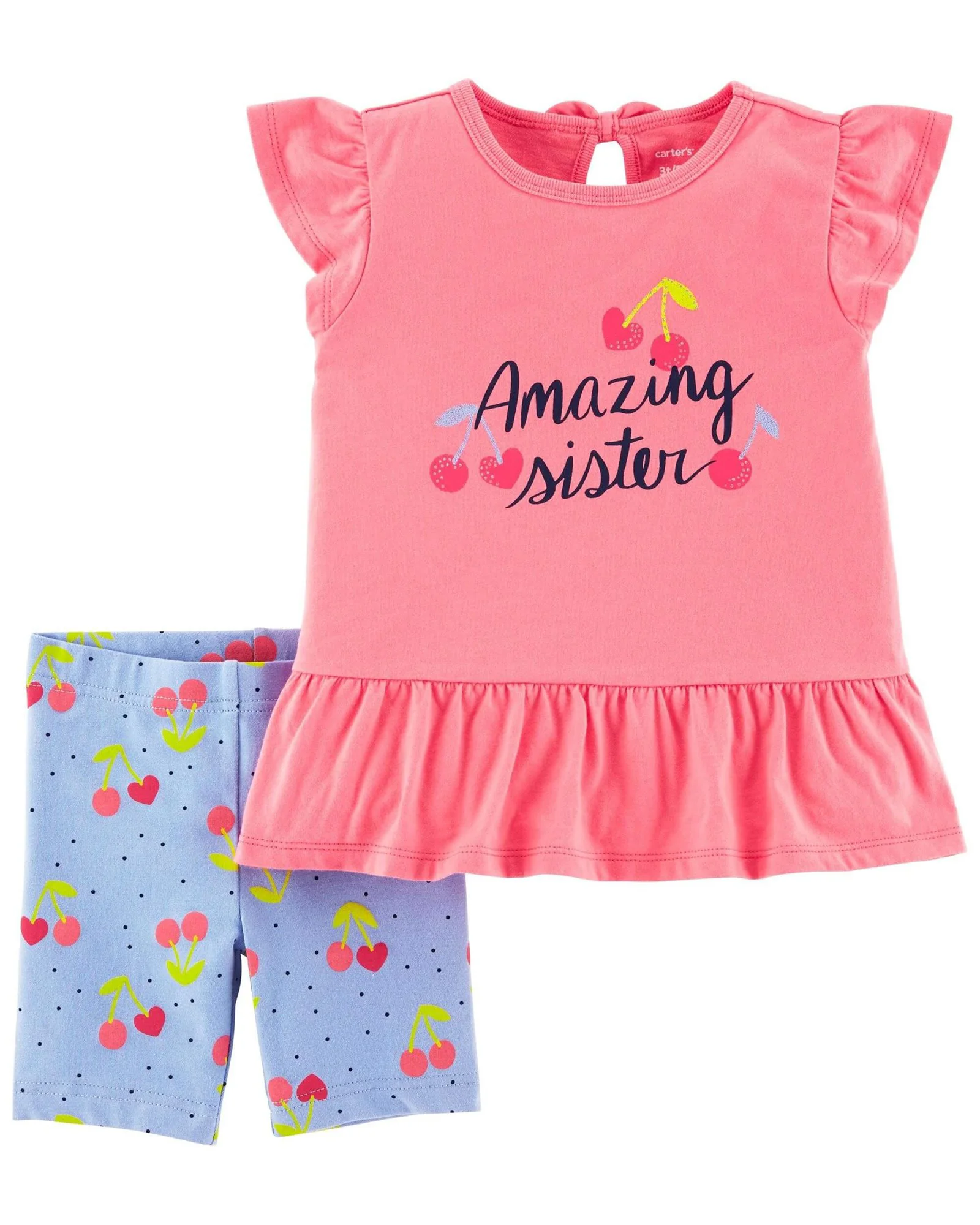 Carter's Set 2 piese Tricou si pantaloni Sora foto