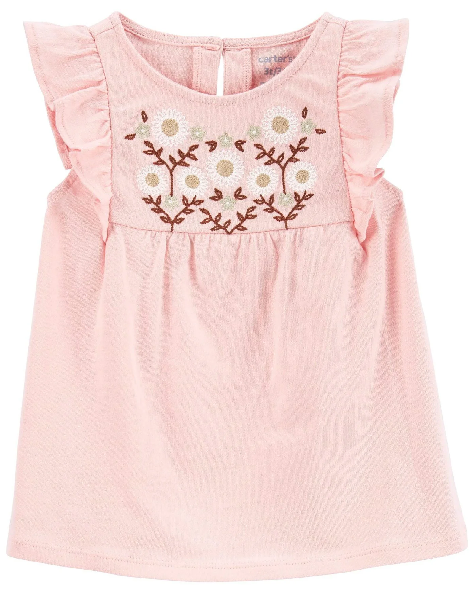 Carter's Top cu broderie
