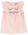 Carter's Top cu broderie
