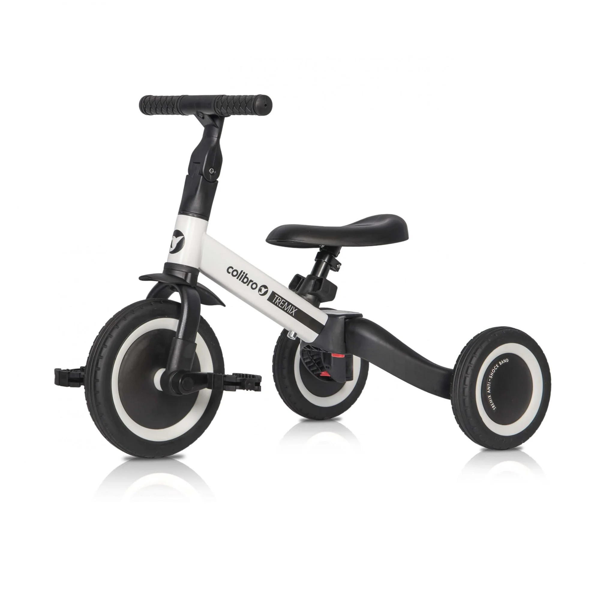 Bicicleta 4 in 1 Colibro Tremix Blanc