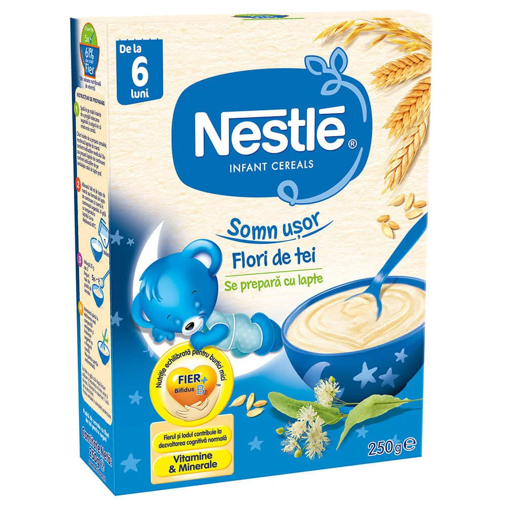 image for Terci inainte de somn Nestle cu flori de tei (6+ luni), 250 g foto