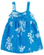 Carter's Платье с декоративным узлом Tropical