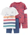 Carter's Set 2 pijamale Dinozaur foto