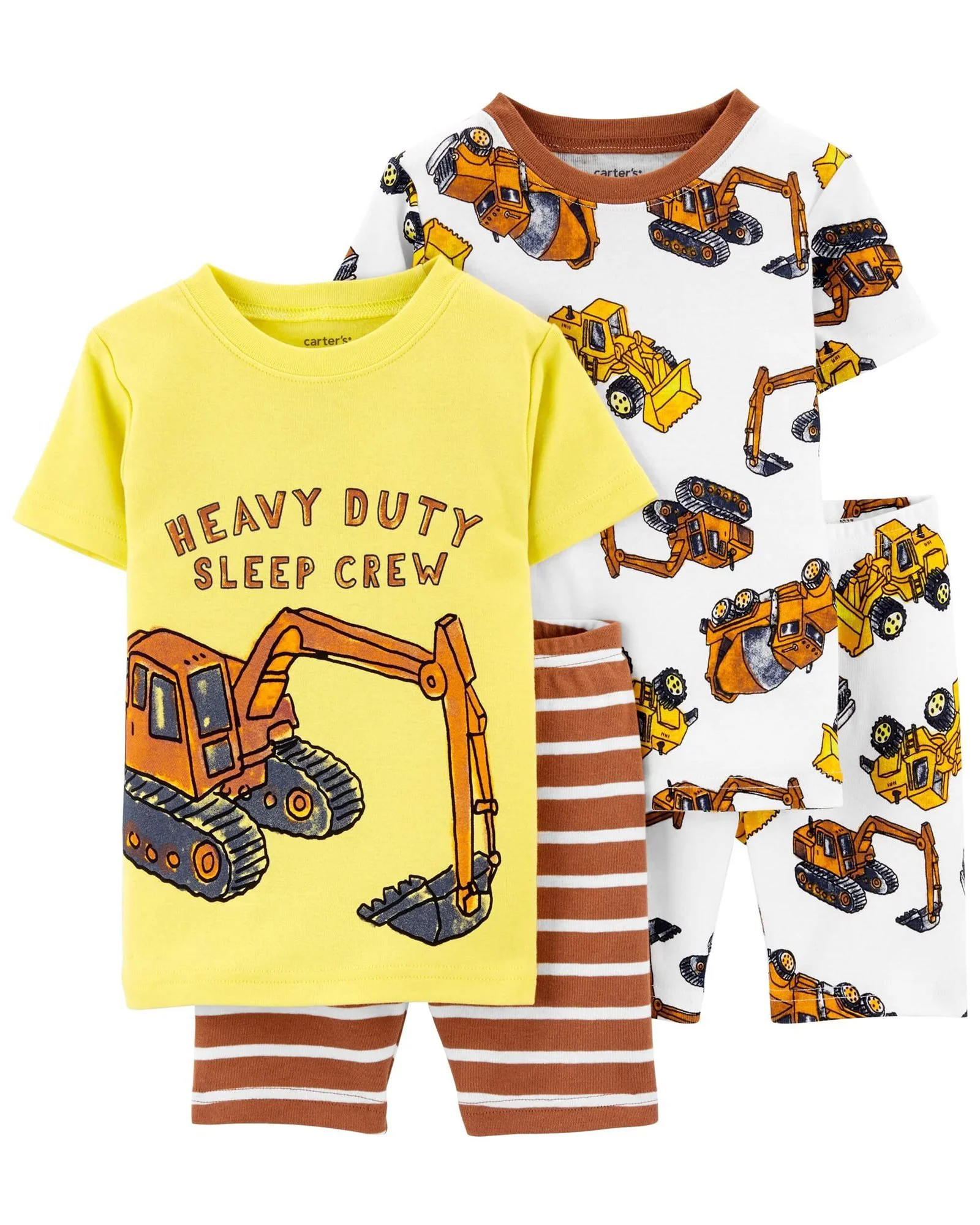 Carter's Set 2 pijamale Excavator foto