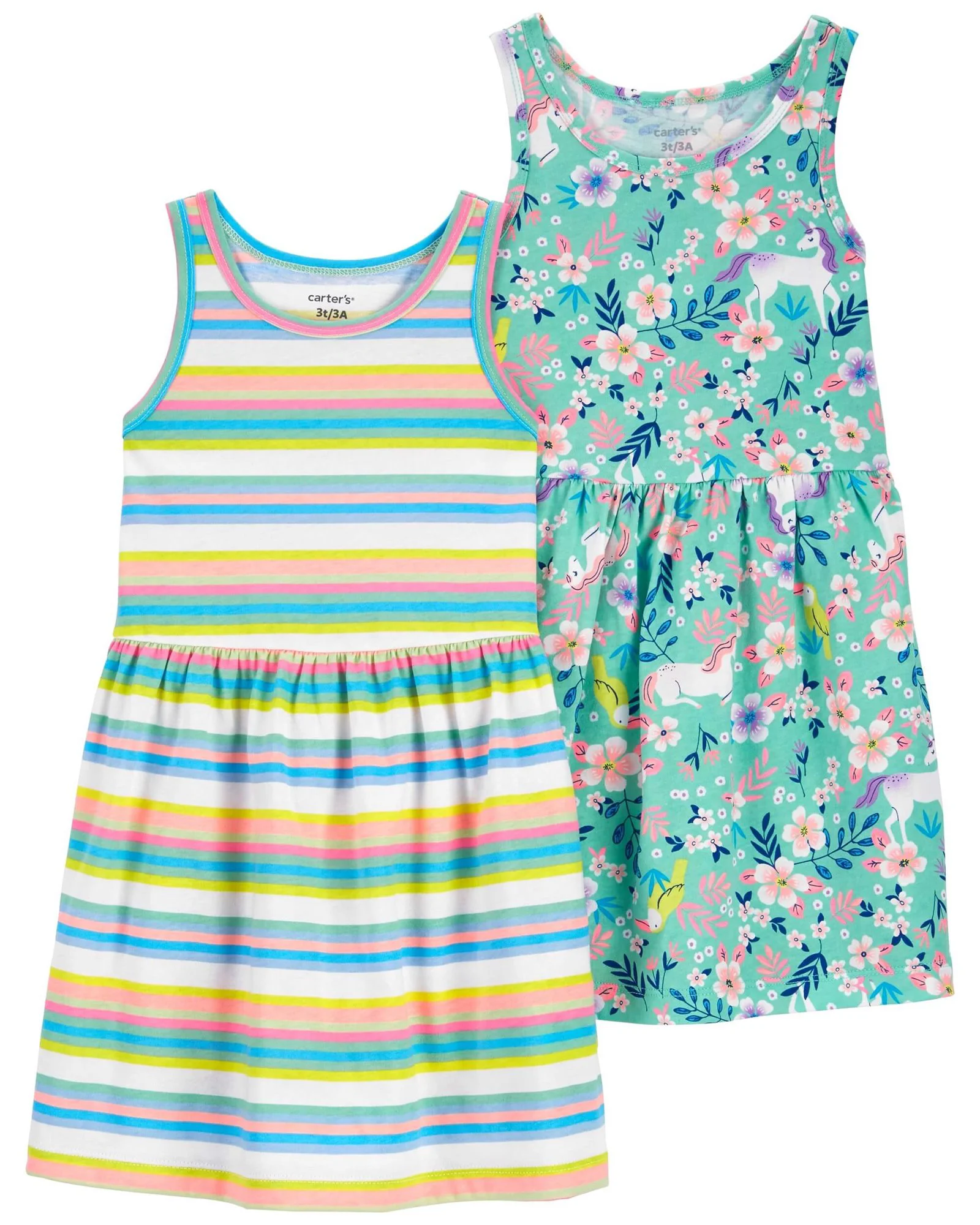 Carter's Set 2 rochite Flori si dungi