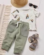 Carter's Set 2 piese Tricou si pantaloni Surf foto