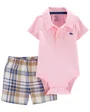 Carter's Set 2 piese Body si pantaloni scurti