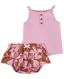 Carter's Set 2 piese Top si fusta cu flori foto