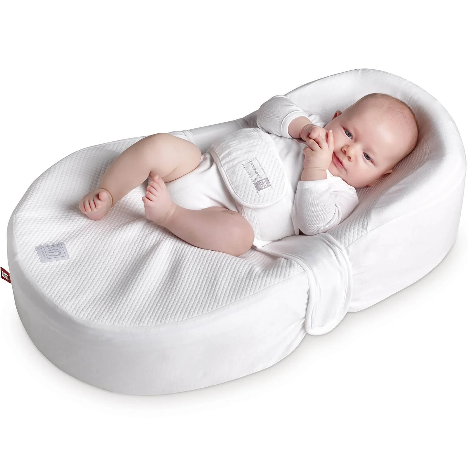 image for Saltea fiziologica Red Castle Cocoonababy White foto