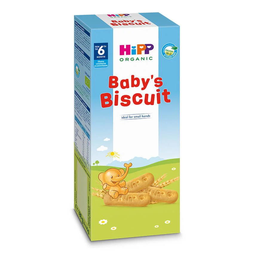 Biscuiti HiPP pentru sugari (6+ luni), 180 g