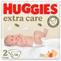 Подгузники Huggies Extra Care 2 (3-6 кг), 58 шт.