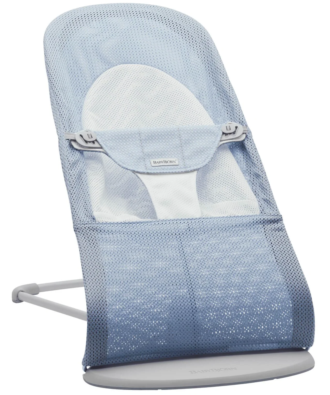 Balansoar BabyBjorn Balance Soft Sky Blue/White, Mesh