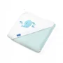 Бамбуковое банное полотенце с капюшоном-уголком BabyOno, 85 x 85 cм foto