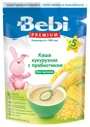 Каша безмолочная кукурузная Bebi с пребиотиками, низкоаллергенная (5+ мес.), 200 г