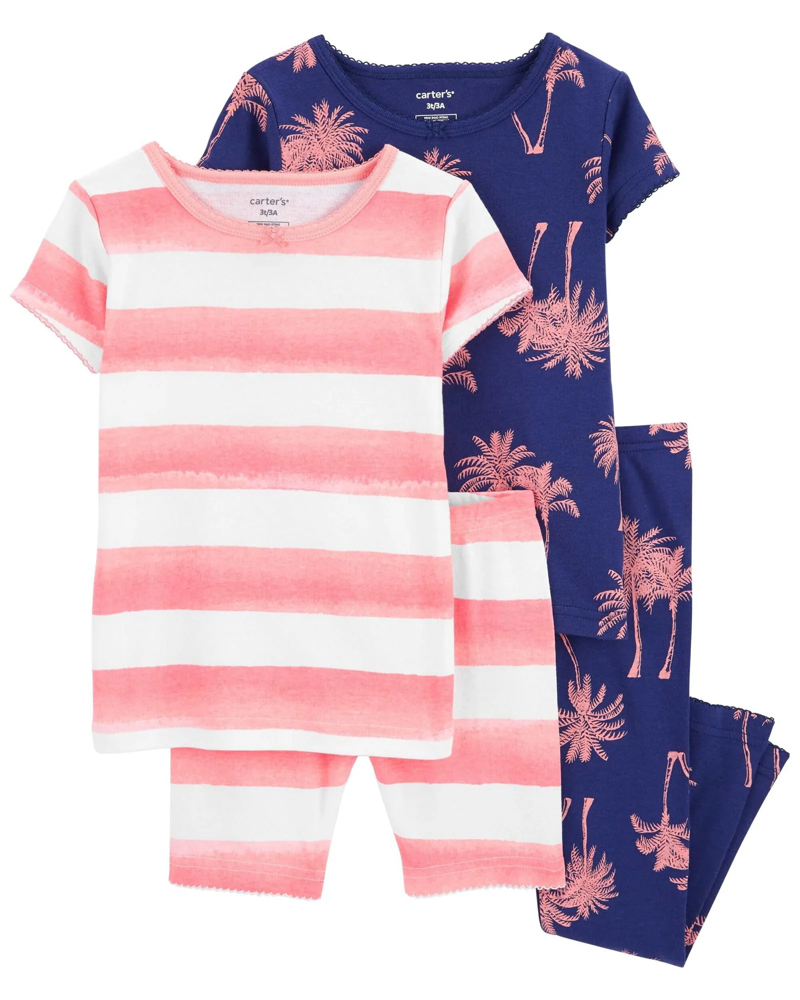 Carter's Set 2 pijamale Palmier foto