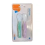 Ложечки пластичные с возможностью изменения формы BabyOno New фиолетовый, 2 шт foto