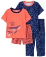 Carter's Set 2 pijamale Balena