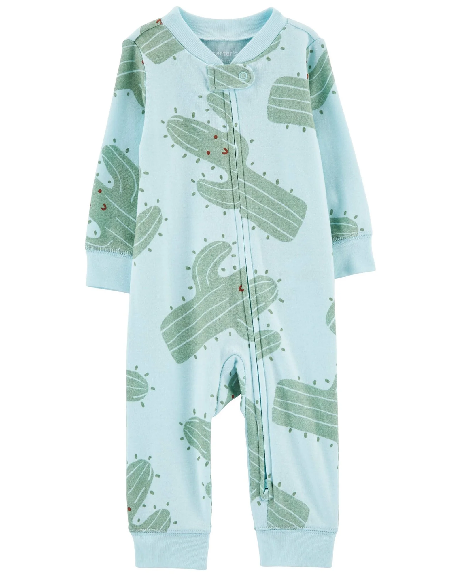 Carter's Pijama cu fermoar Cactus foto