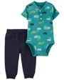 Carter's Set 2 piese Body si pantaloni Cameleon foto