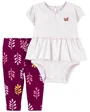 Carter's Set 2 piese Body si pantaloni Fluturas foto