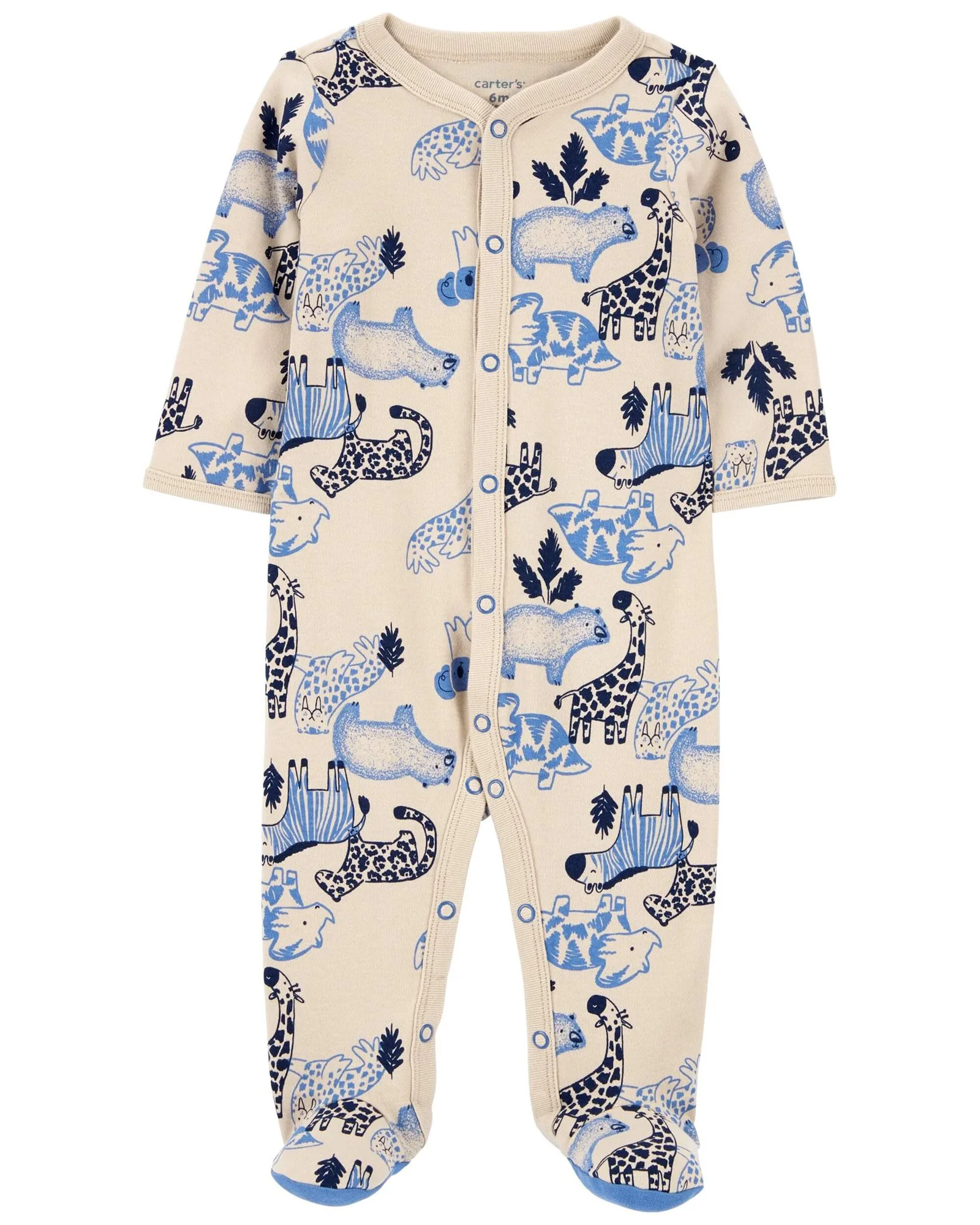 Carter's Pijama cu capse Animale foto
