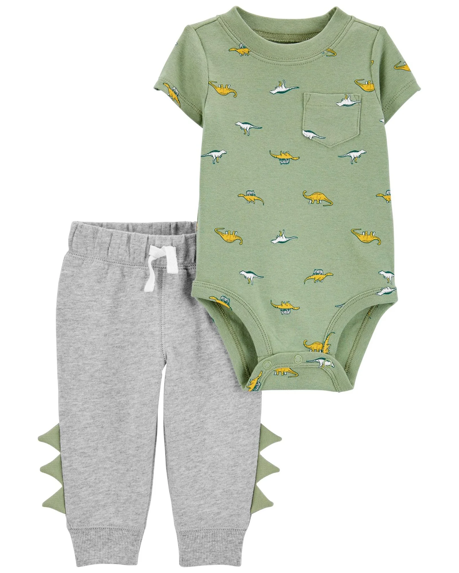 Carter's Set 2 piese Body si pantaloni Dinozaur foto