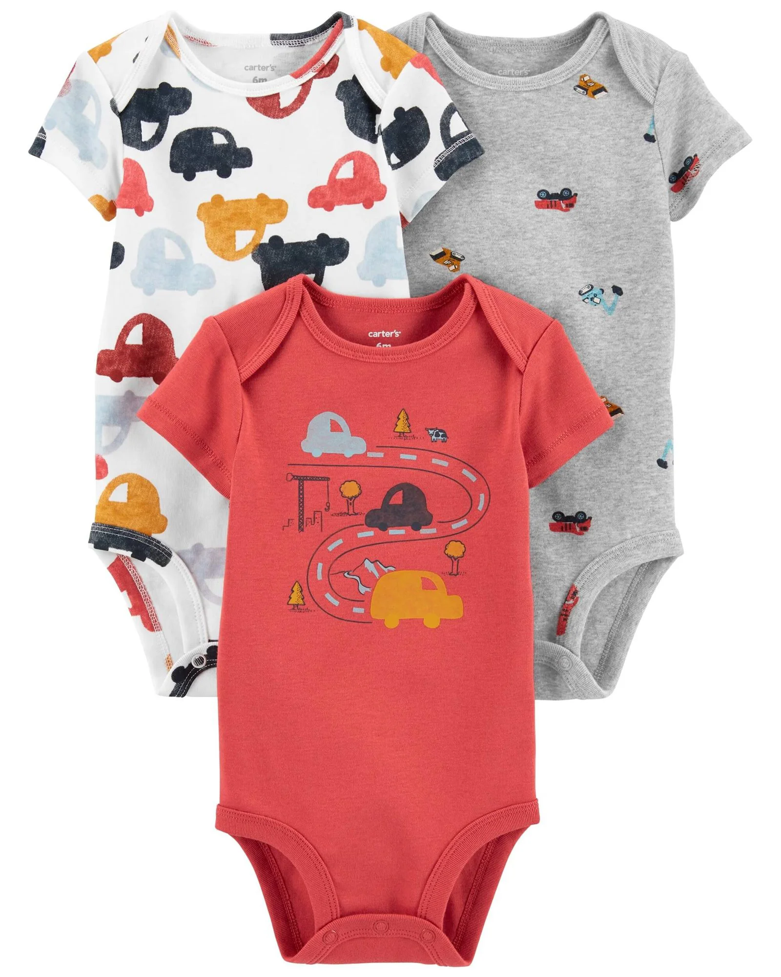 Carter's Set 3 piese body Masini foto