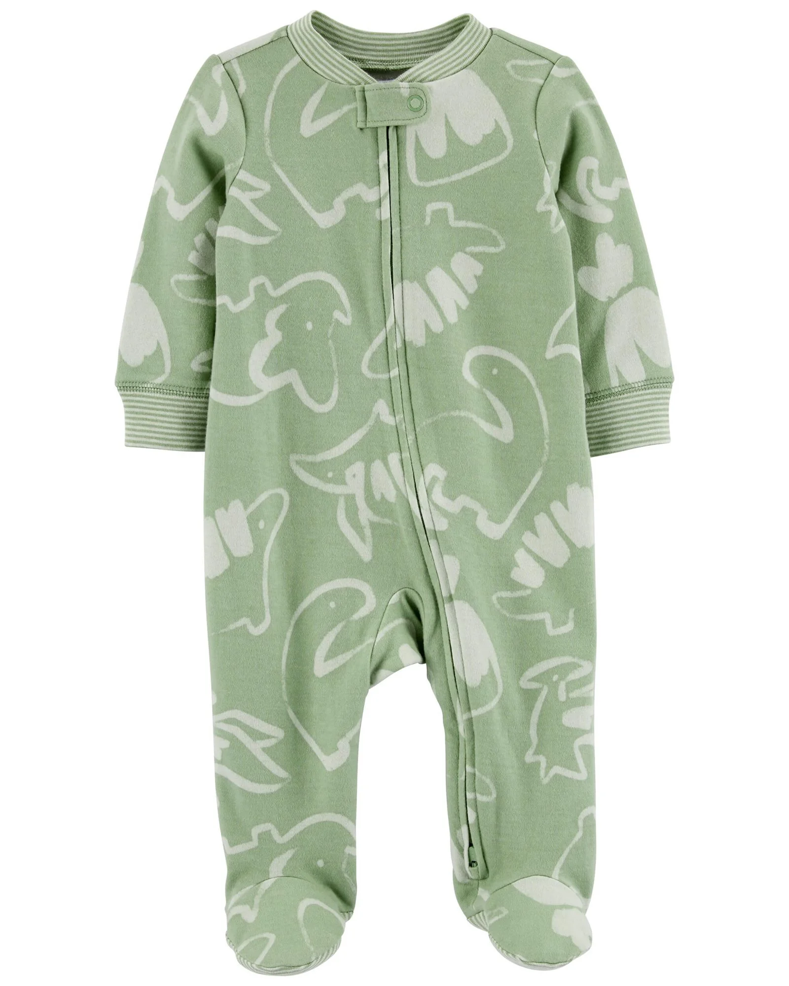 Carter's Pijama cu fermoar reversibil Dinozaur
