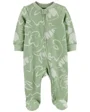 Carter's Pijama cu fermoar reversibil Dinozaur