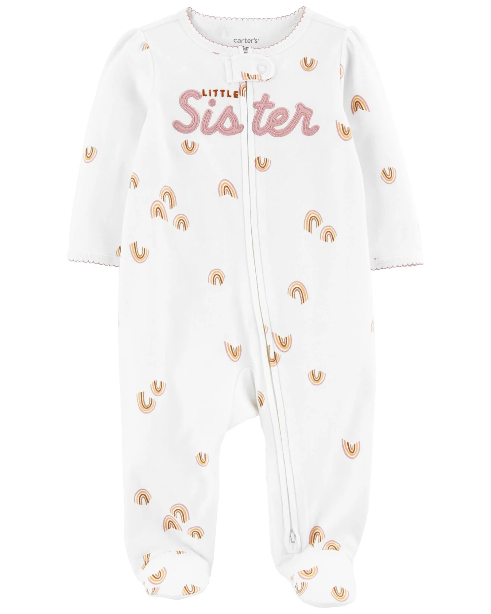 Carter's Pijama cu fermoar reversibil Sora mai mica foto