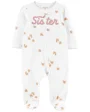 Carter's Pijama cu fermoar reversibil Sora mai mica foto