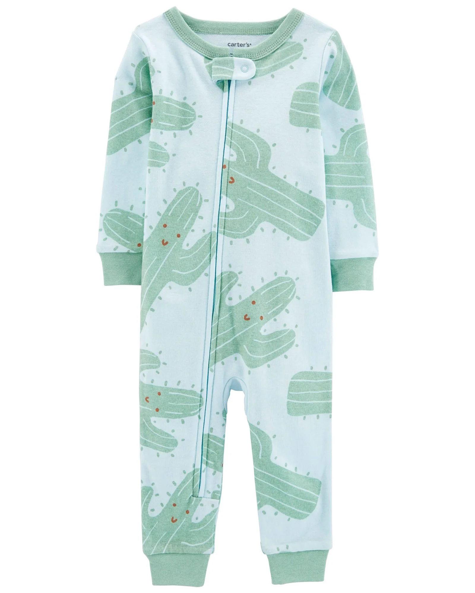 Carter's Pijama cu fermoar Cactus foto