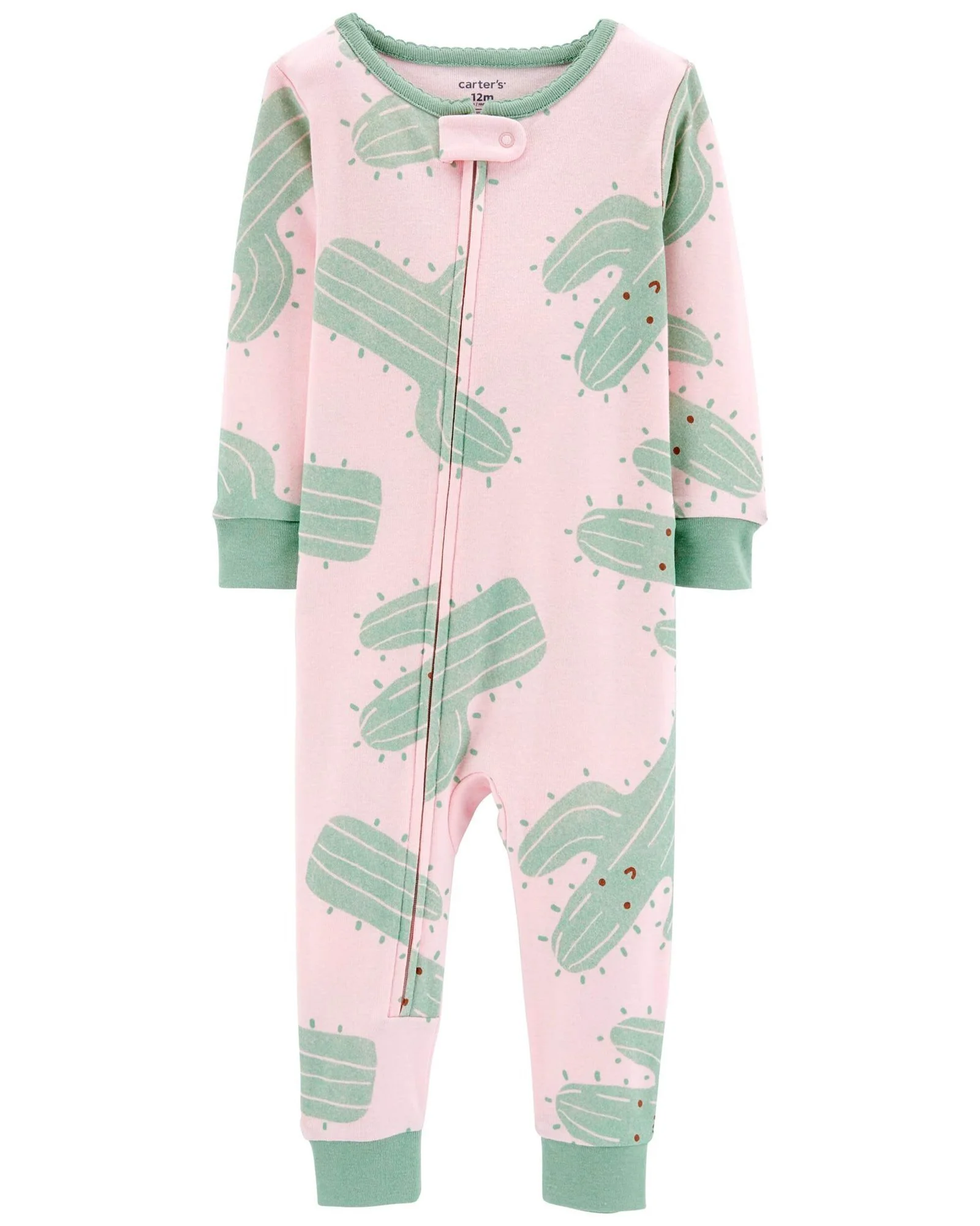Carter's Pijama cu fermoar Cactus foto