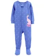 Carter's Pijama cu fermoar Paun foto