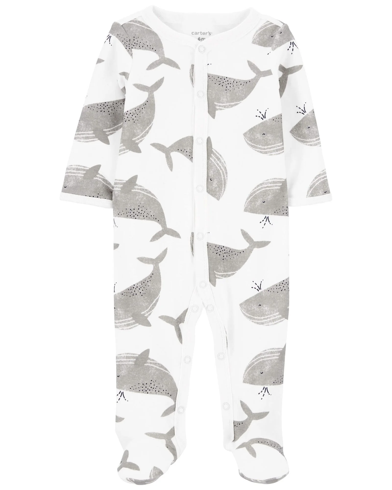 Carter's Pijama cu capse Balene foto