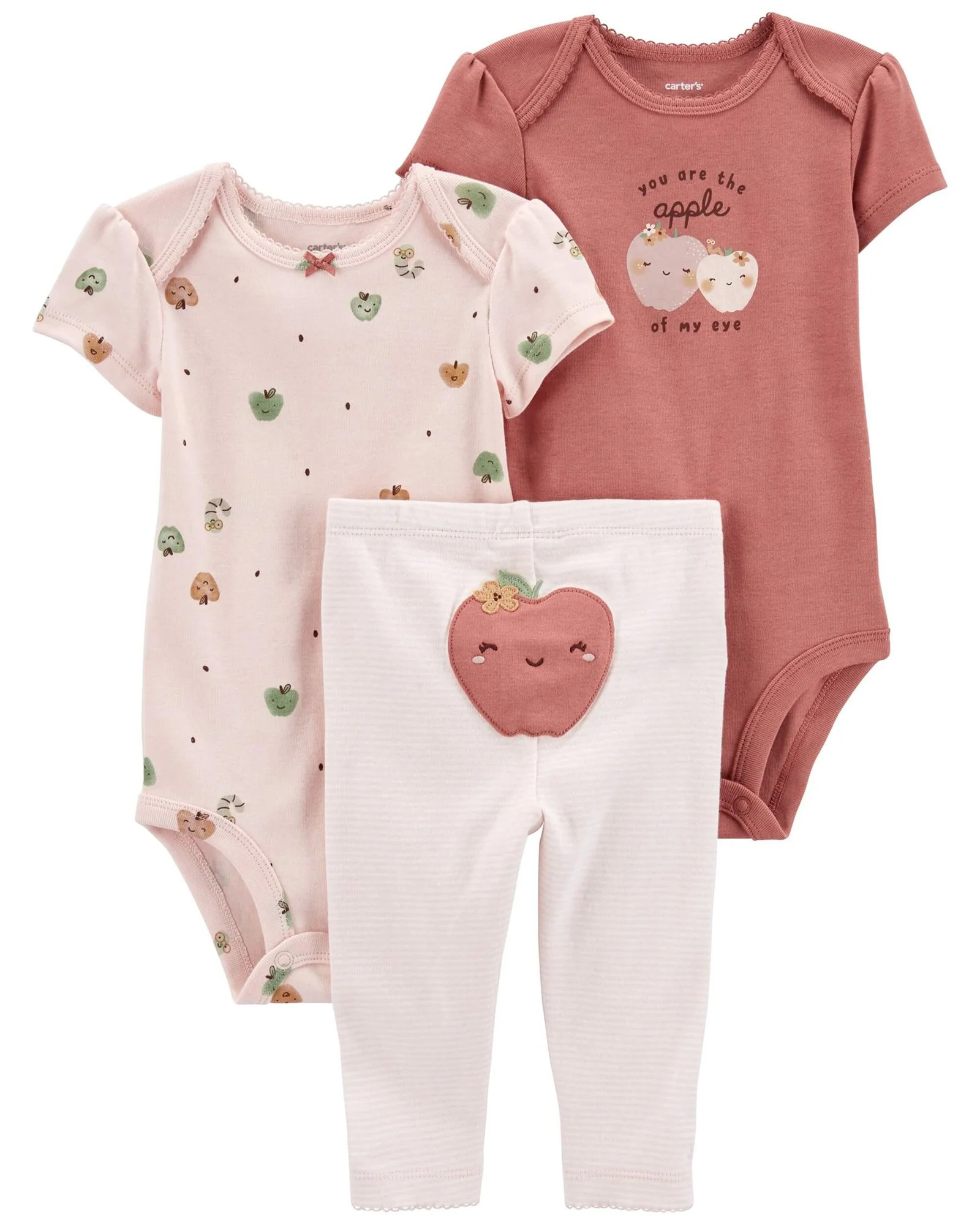 Carter's Set 3 piese Pantaloni si 2 body Mere