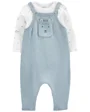 Carter's Set 2 piese Bluza si salopeta tricotata foto