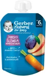 Пюре Gerber Яблоко, слива и морковь (6+ мес.), 80 г
