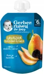 Пюре Gerber Груша и чернослив (6+ мес.), 80 г foto