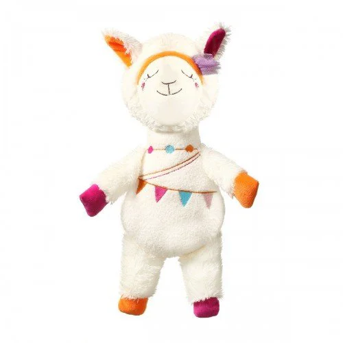Jucarie din plus Babyono Lama Rita, prieten de somn, 35 cm foto