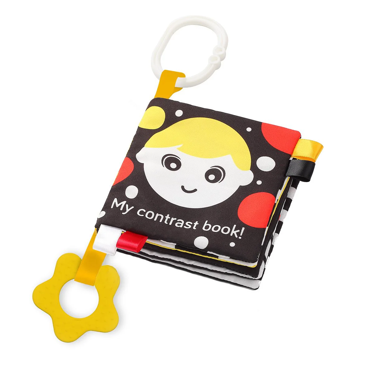 Тактильная книжка BabyOno My Contrast Book