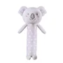 Jucarie din plus chitaitoare teether BabyOno Koala Jules, gri foto
