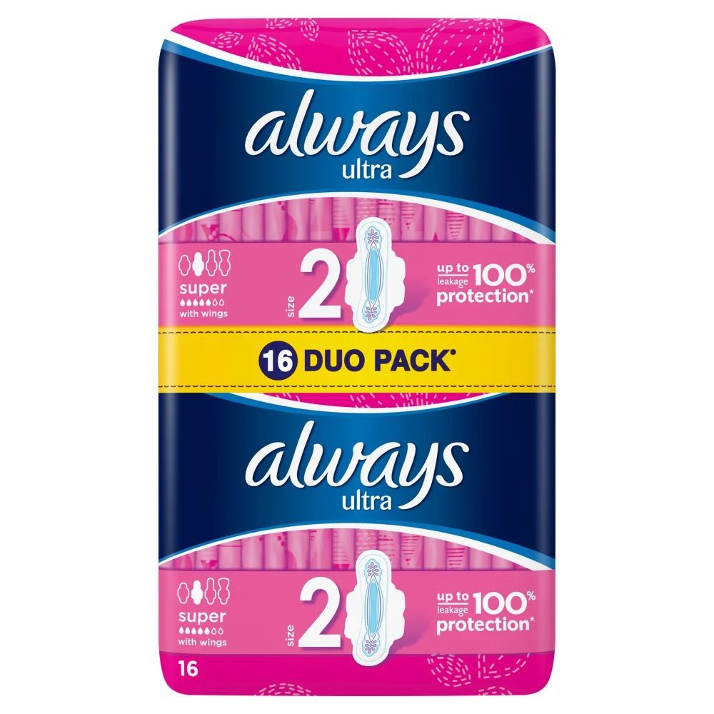 Absorbante Always Ultra Super Duo, 16 buc.