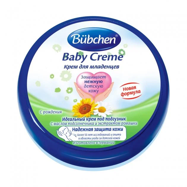 Крем для младенцев Bubchen c экстрактом ромашки, 150 мл