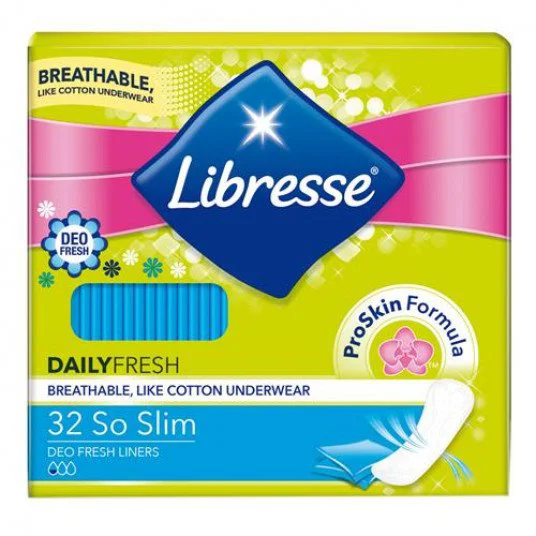 Absorbante zilnice Libresse Dailies Style So Slim Deo Fresh, 32 buc.