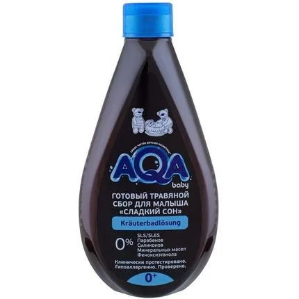 Mix de ierburi pentru baita bebelusului AQA Baby Somn usor (0+ luni), 400 ml foto